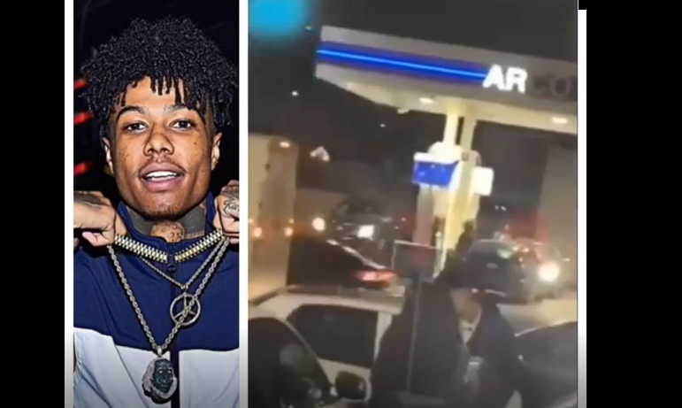 Rapper Blueface Handcuffed By Los Angeles Police After Someone Tried