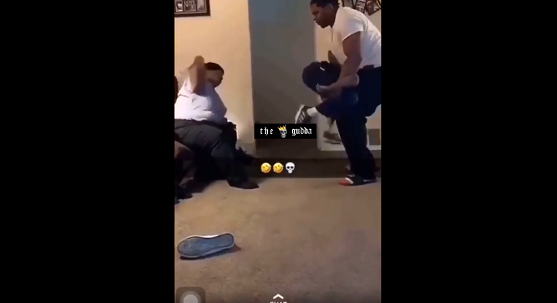 Thoughts? Little Kid Gets Beat With A Belt By A Woman While Being Held ...